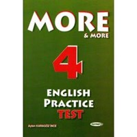 Kurmay Yayınları - 4.Sınıf More English Practice Test / Ayten Karagöz İnce (ISBN: 9786059979054)