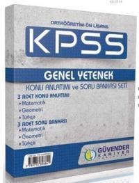 Güvender KPSS Ortaöğretim Ön Lisans Genel Yetenek Konu Anlatımı ve Soru Bankası Seti 2014 22 TL - 9789755898841