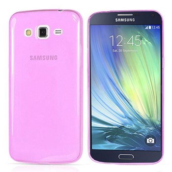 Soft TPU Galaxy A5 Ultra Slim Silikon Kılıf Pembe MGSGNPQSVZ5