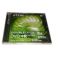 Tdk Dvd+R 8x 8.5gb Kalın Kutu 17782545