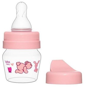 Wee 777 PP Mini Alıştırma Bardağı Pembe 30 ml