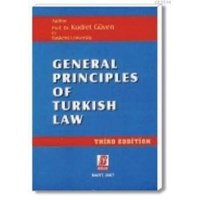 General Principles Of Turkish Law (ISBN: 9789756068380)