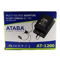 Ataba AT-1200 3-12V 1200 mAh 27.4W Adaptör