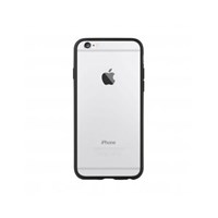 Ozaki O!coat 0.3 Bumper iPhone 6/6S Kılıfı + Ekran Koruyucu Film (Siyah)