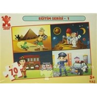 Puzzle Adam Eğitim Serisi - 1 : 70 Parça (5+ Yaş) (ISBN: 8698881833309)