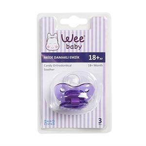 Wee Baby Akide No:3 Damaklı Emzik EWE-113