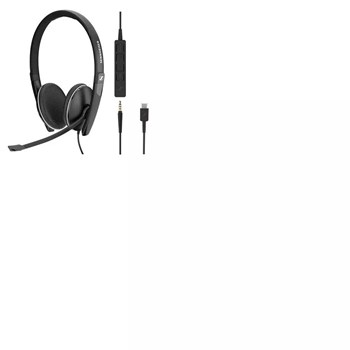 Sennheiser SC 165 USB-C Siyah Headset Saç Bandı Kulaklık