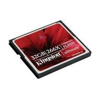 KINGSTON 32GB Ultimate CompactFlash266x w/Recovery