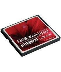 KINGSTON 32GB Ultimate CompactFlash266x w/Recovery