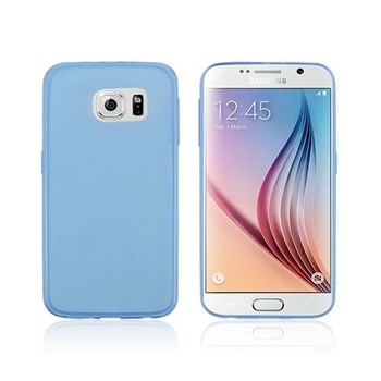 Microsonic Transparent Soft Samsung Galaxy S6 Kılıf Mavi