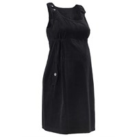 bpc bonprix collection Hamile giyim kadife elbise - Siyah
