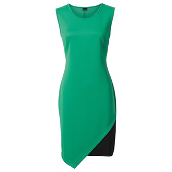 BODYFLIRT Penye elbise - Yeşil 21365719