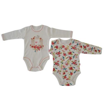 Baby Center 69027 2 Li Bebek Bady Uzun Kol Somon 9-12 Ay (74-80 Cm) 33360229