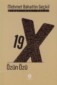 19 x Özün Özü (ISBN: 9786054816392)