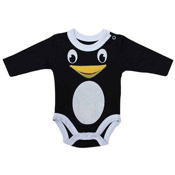 Babycool 1262511 Penguen Uzunkol Body Siyah 9-12 Ay (74-80 Cm) 33442103