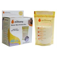 Milkway Anne Sütü Saklama Poşeti 40+10 4 Adet