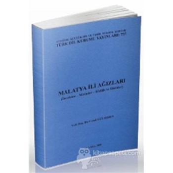 Malatya İli Ağızları - Cemil Gülseren 3990000005256