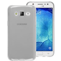 Microsonic Samsung Galaxy J5 Kılıf Transparent Soft Beyaz
