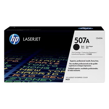 Hp Ce400A (507A) Sıyah Laserjet Toner Kartusu 5.500 Sayfa