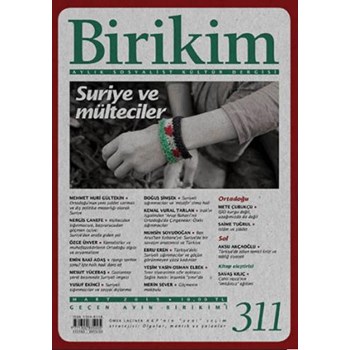 Birikim Sayı: 311 (ISBN: 9771300833117)