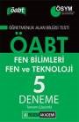 Pegem KPSS ÖABT Fen Bilimleri Fen ve Teknoloji Tamamı Çözümlü 5 Deneme 2014 (ISBN: 9786053647850)