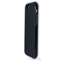 iPhone 6 Slikon Siyah Şeritli Bumper Arka Kapak