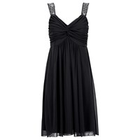BODYFLIRT Penye elbise - Siyah 25044026