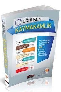 Dönüşüm Kaymakamlık Çıkmış Sorular ve Ayrıntılı Çözümleri Savaş Yayınları 2015 (ISBN: 9786054974689)