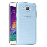 Microsonic Samsung Galaxy Grand Max Kılıf Transparent Soft Mavi