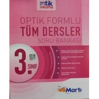 Optik Formlu 3. Sınıf Tüm Dersler Soru Bankası (ISBN: 9786059008273)