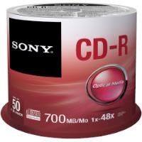 Sony 50cdq80sp Cd/R 50' Li Paket