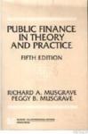 Public Finance In Theoy and Practice (ISBN: 9799757860166)