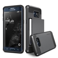 Verus Samsung Galaxy S6 Edge Plus Case Damda Slide Series Kılıf - Renk : Steel Silver