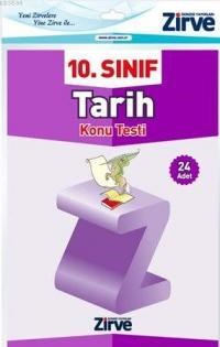 10. Sınıf Tarih Konu Testi (ISBN: 9789944877213)