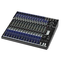 Wharfedale SL-1224 USB 16 Kanal Deck Mixer 12 Mono 4 Stereo