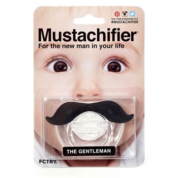 Mustachifier Bıyıklı Emzik - Centilmen (Orijinal Kutulu) 684203FORM