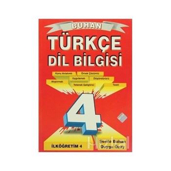 Buhan Türkçe Dil Bilgisi İlköğretim 4 - Duygu Özay (9789756987155)