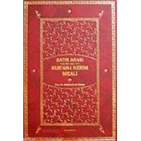 Kur'an- ı Kerim Meali Satır Arası Kelime Kelime 2 Cilt (ISBN: 3000905101839)