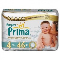 Prima Premium Care Maxi 4 Numara 46'lı Bebek Bezi
