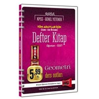 KPSS Genel Yetenek Tüm Adaylar İçin Defter Kitap Geometri Ders Notları Yargı Yayınları 2016 (ISBN: )