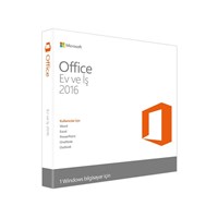 Microsoft Office Ev Ve İş 2016 - 1 Windows Pc İçin 1 Yıllık