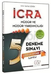 İcra Müdür Ve Müdür Yardımcılığı 5 Deneme (ISBN: 9786056439643)