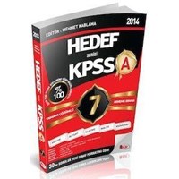 KPSS A Hedef Serisi 7 Çözümlü Deneme Sınavı Hür Yayınları 2014 (ISBN: 9786056474903)