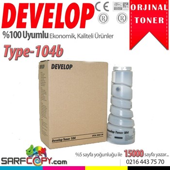 Develop Orjinal 104B Toner