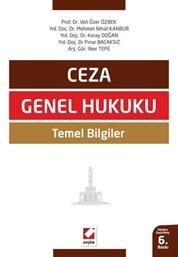 Ceza Genel Hukuku - Temel Bilgiler (ISBN: 9789750235030)