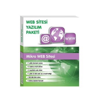 Web Sitesi Yazılım Paketi / Mikro Web Sitesi (Yazılım)