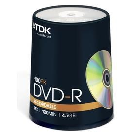 Tdk Dvd+R 16X 4.7 Gb 100'Lü Cake Box