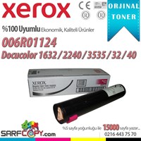 Xerox 006R01124 Orjinal Kırmızı Toner, DocuColor 1632 / 2240 / 3535 / WC Pro 32 / Pro 40