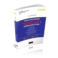 Türk Hukukunda Süreleri Ezberleme Kitabı (ISBN: 9786054974337)