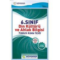 6.Sınıf Din Kültürü ve Ahlak Bilgisi Yıldızlı Konu Testi (ISBN: 9789755898889)